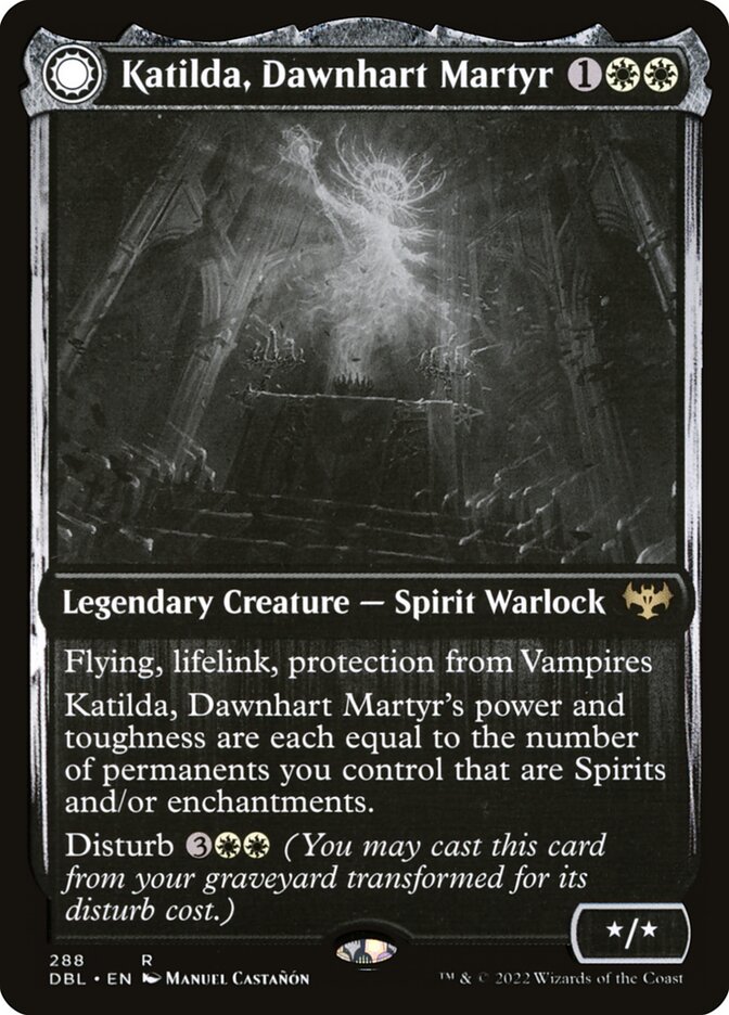 Katilda, Dawnhart Martyr card front