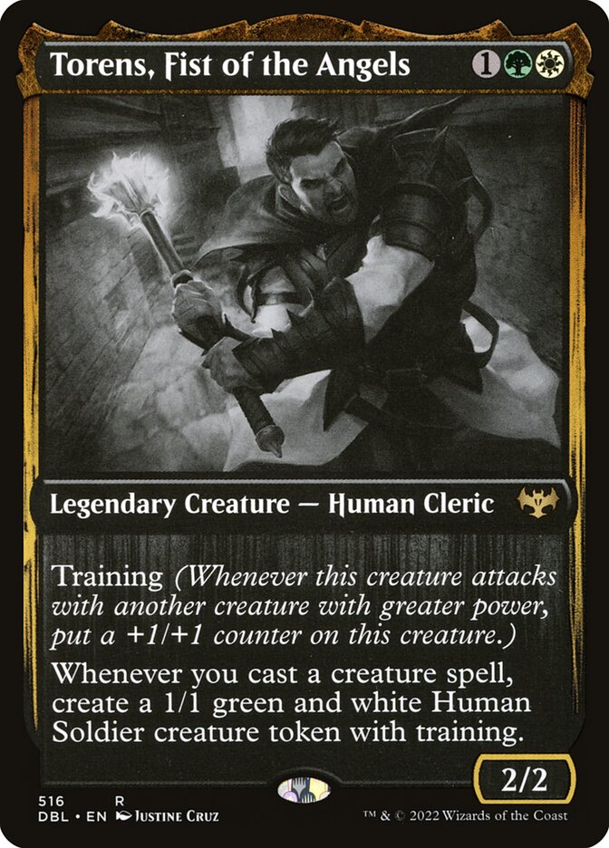 Torens, Fist of the Angels card front