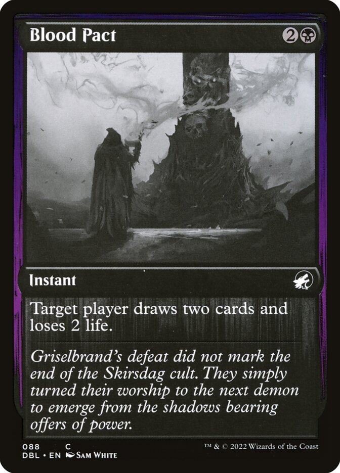 Blood Pact card front