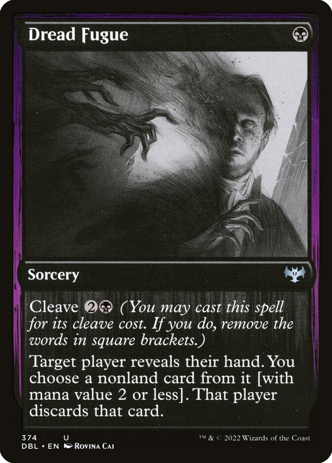 Dread Fugue card front