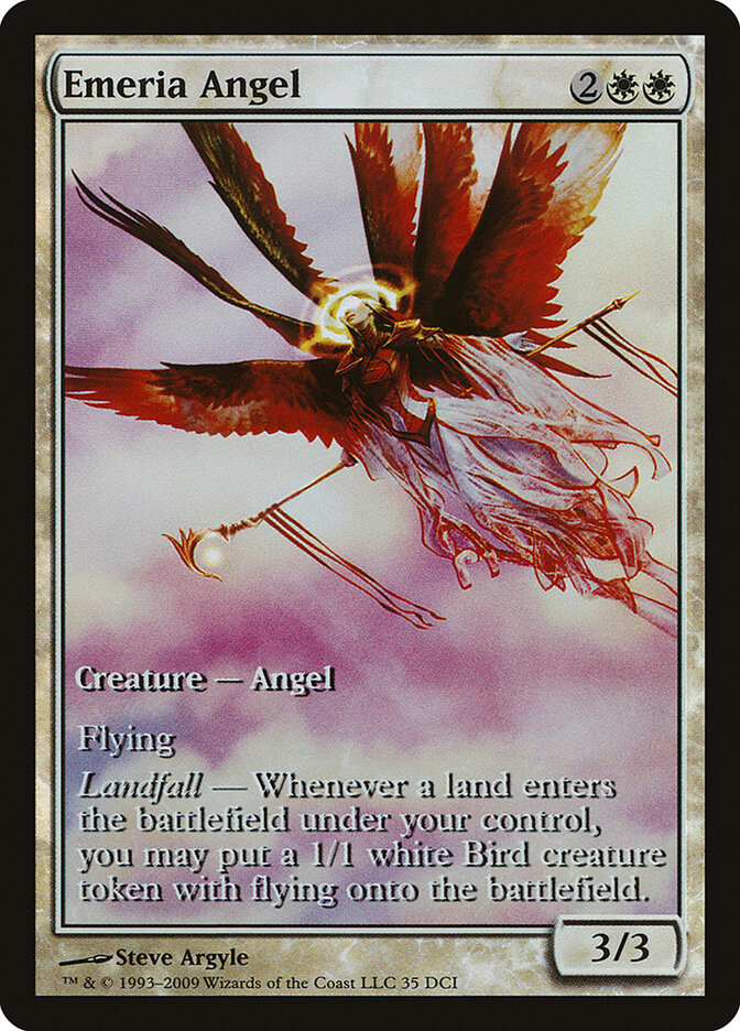 Emeria Angel card front