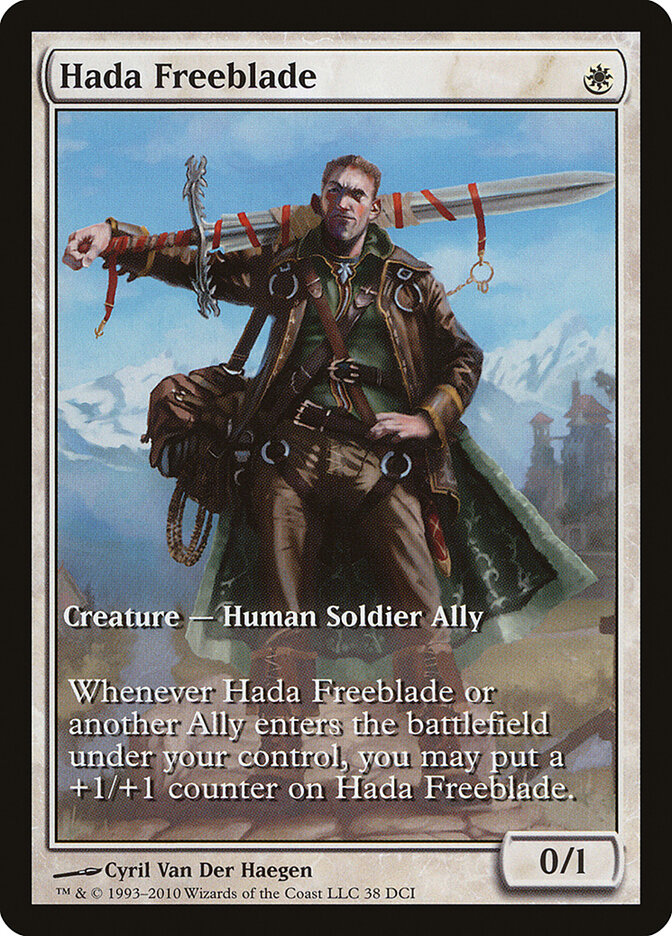Hada Freeblade card front