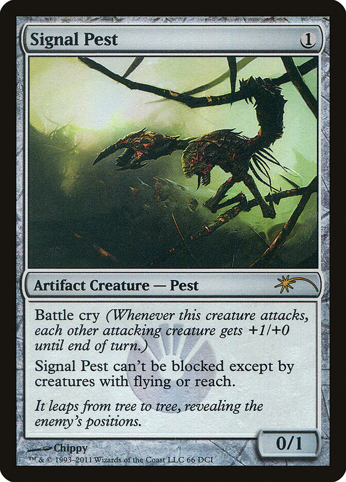 Signal Pest card front