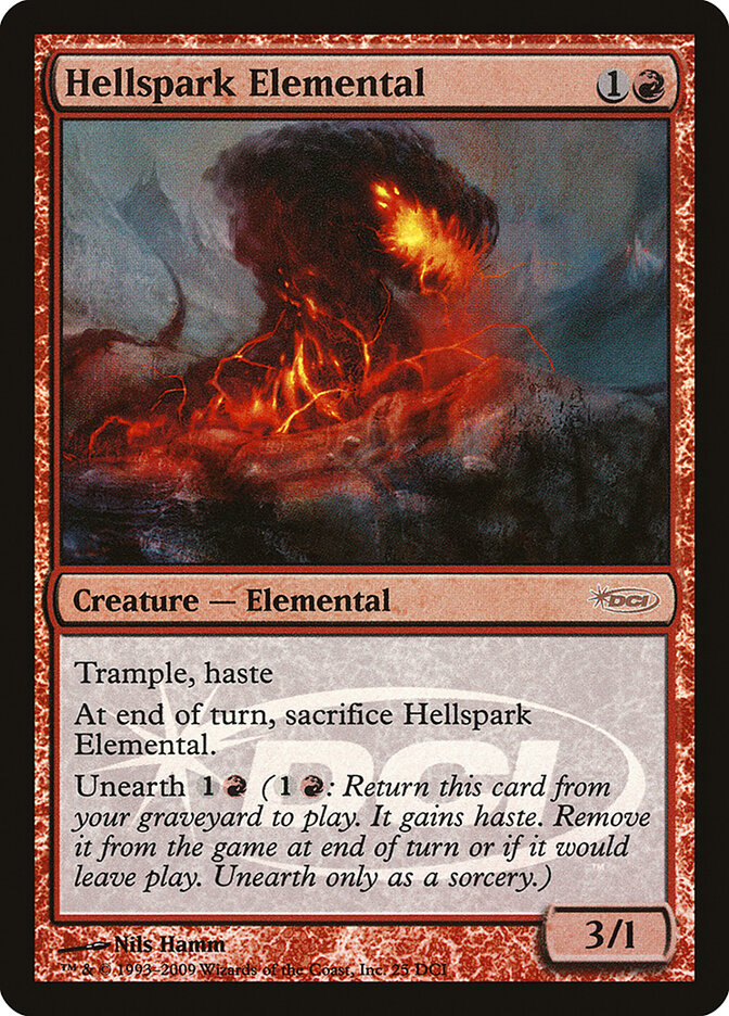 Hellspark Elemental card front