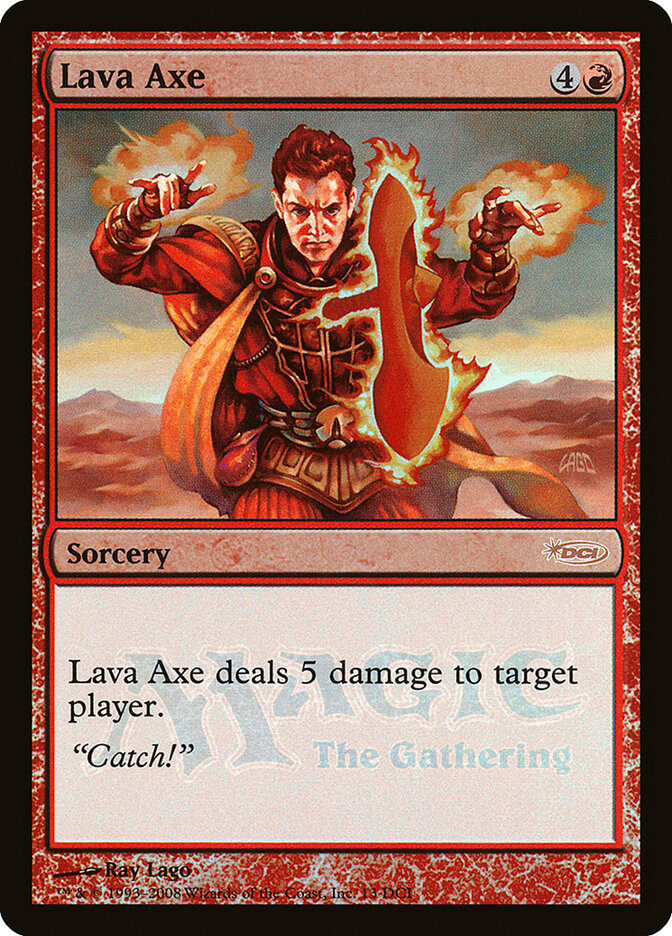 Lava Axe card front
