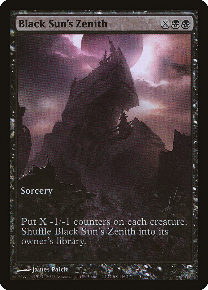 Black Sun's Zenith card front