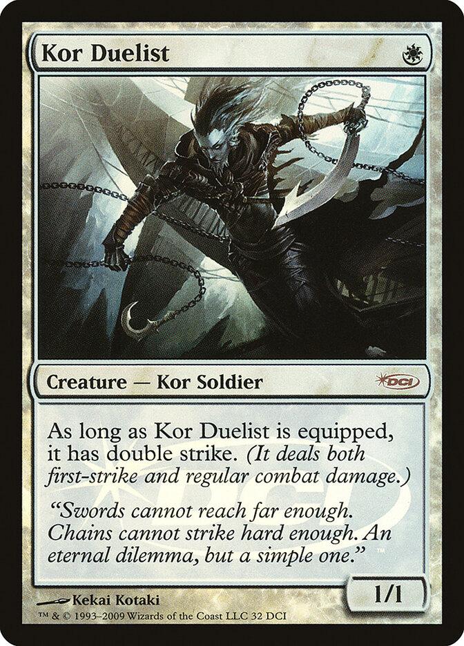 Kor Duelist card front
