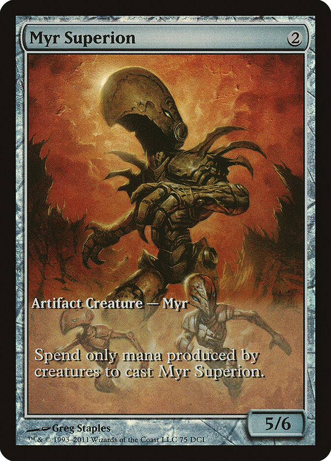 Myr Superion card front