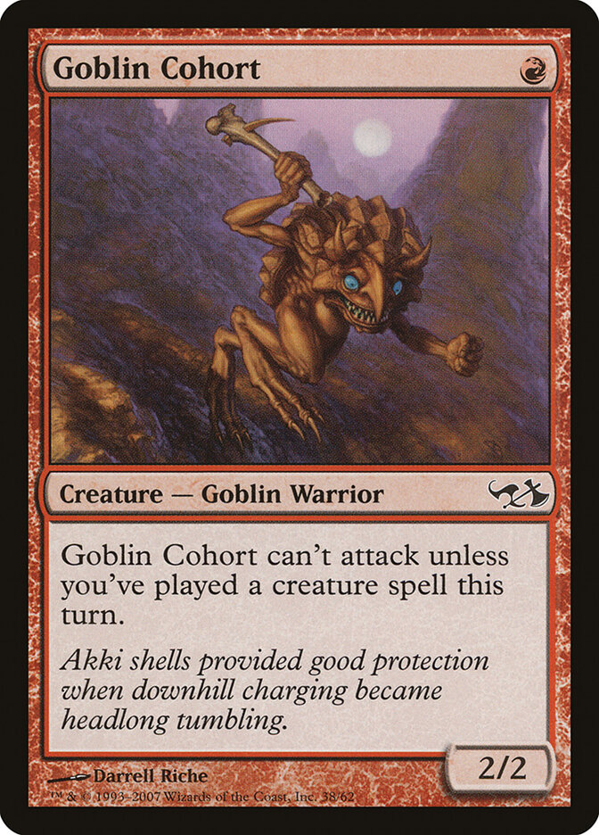 Goblin Cohort card front