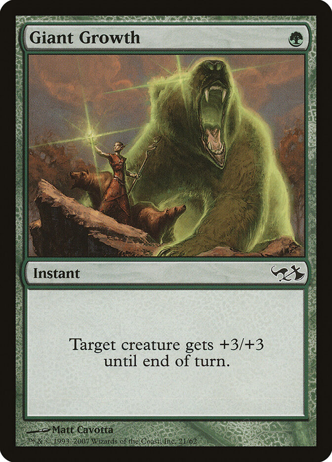 Giant Growth card front