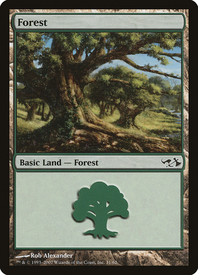 Forest card front