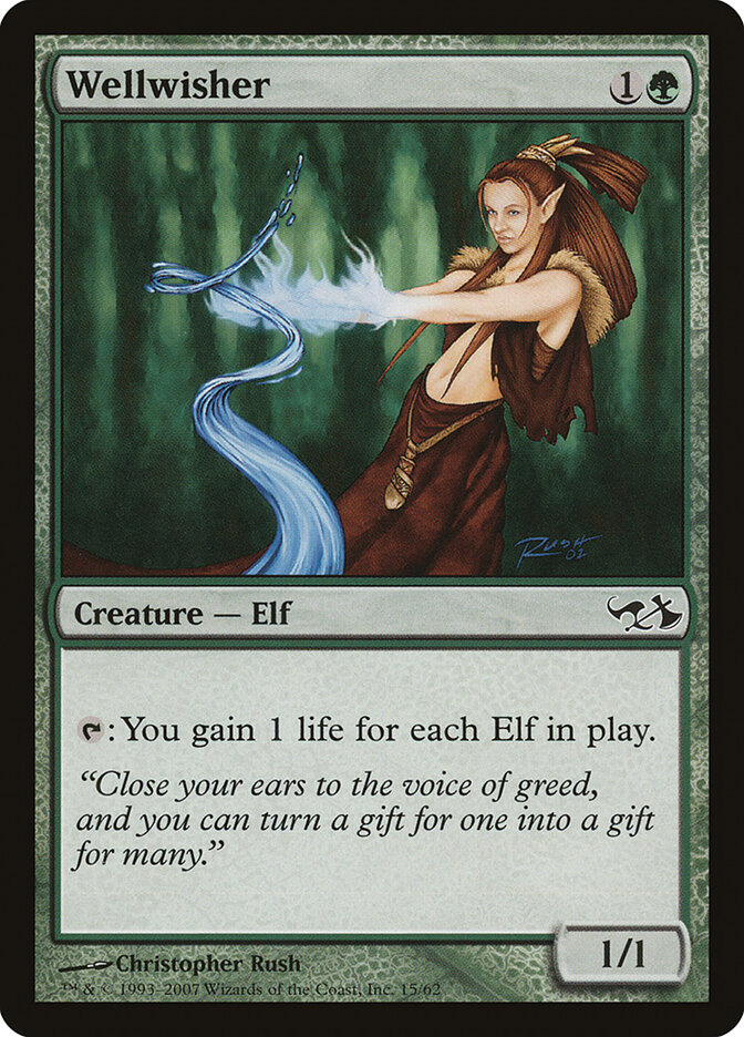 Wellwisher card front