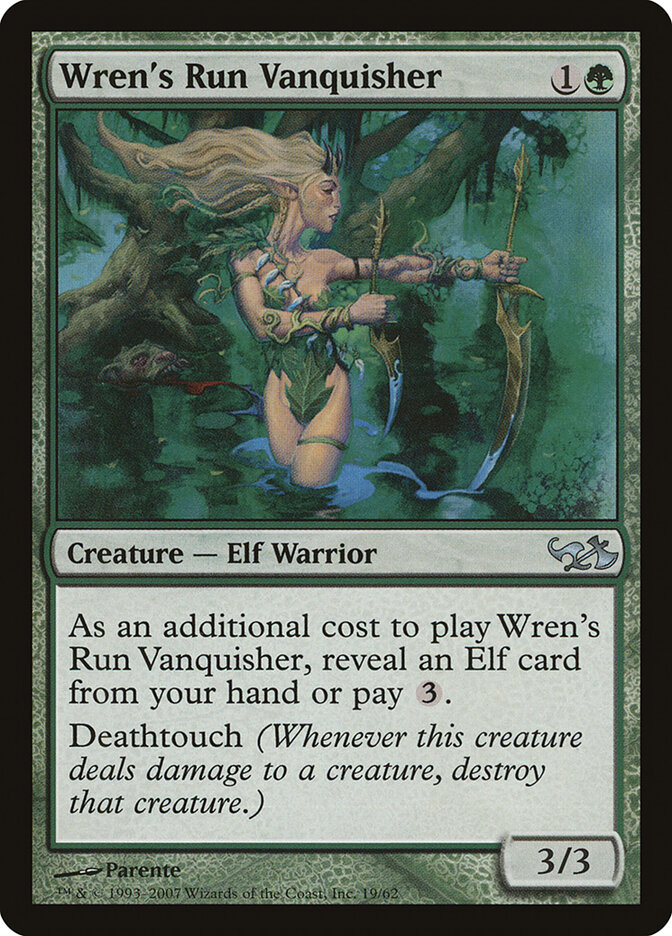 Wren's Run Vanquisher card front