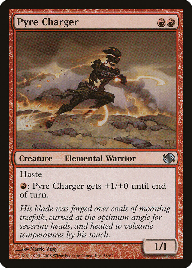 Pyre Charger card front