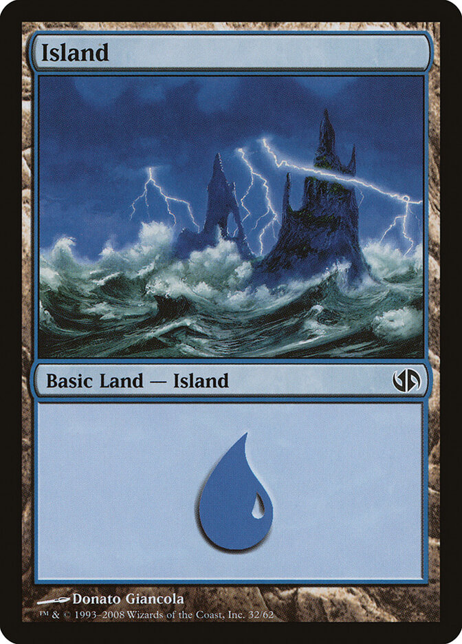 Island card front