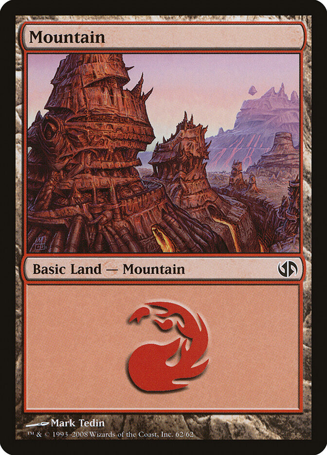 Mountain card front