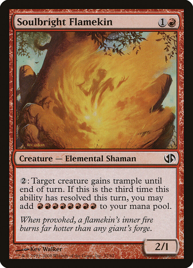 Soulbright Flamekin card front