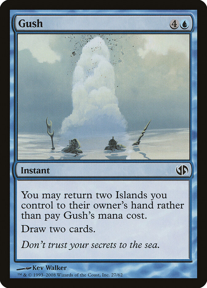 Gush card front