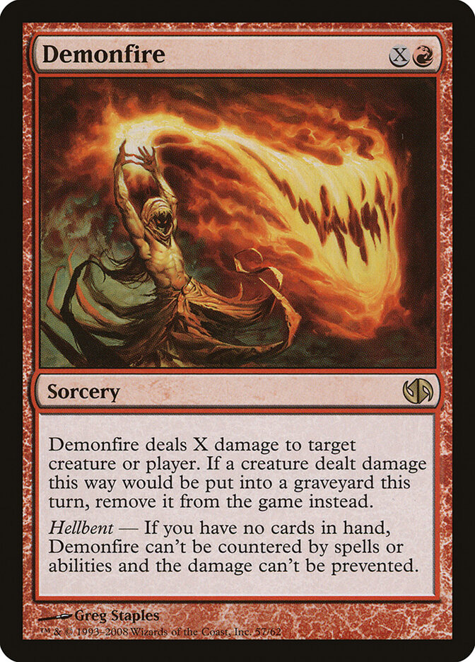 Demonfire card front