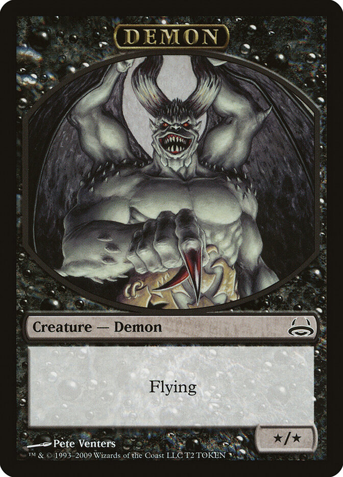 Demon card front