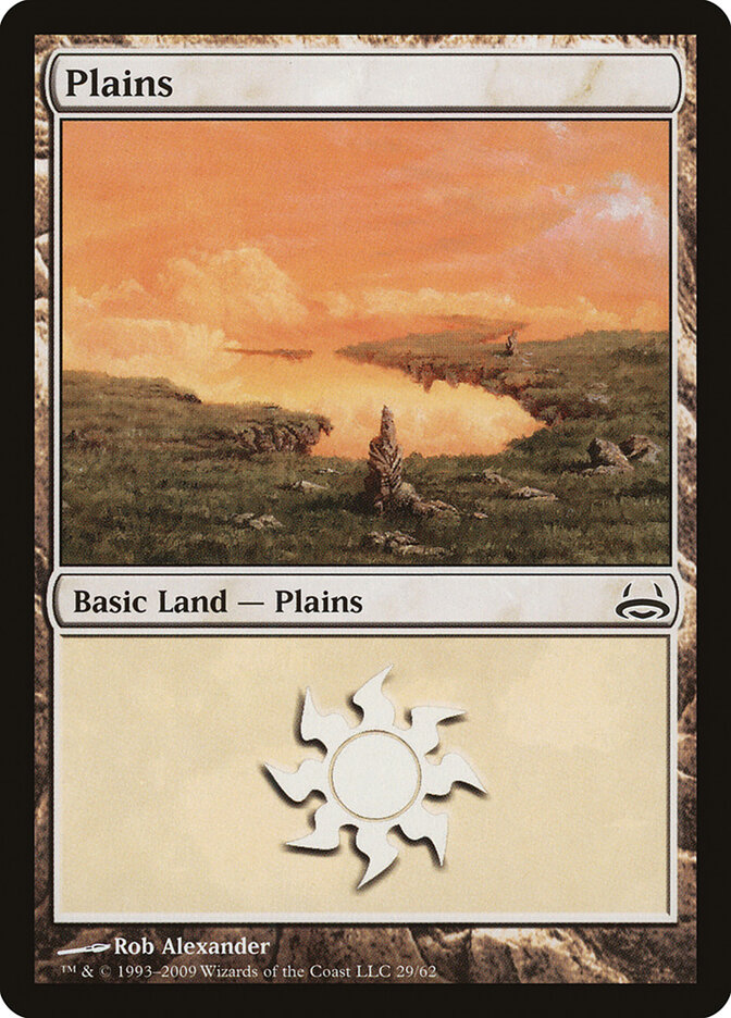 Plains card front