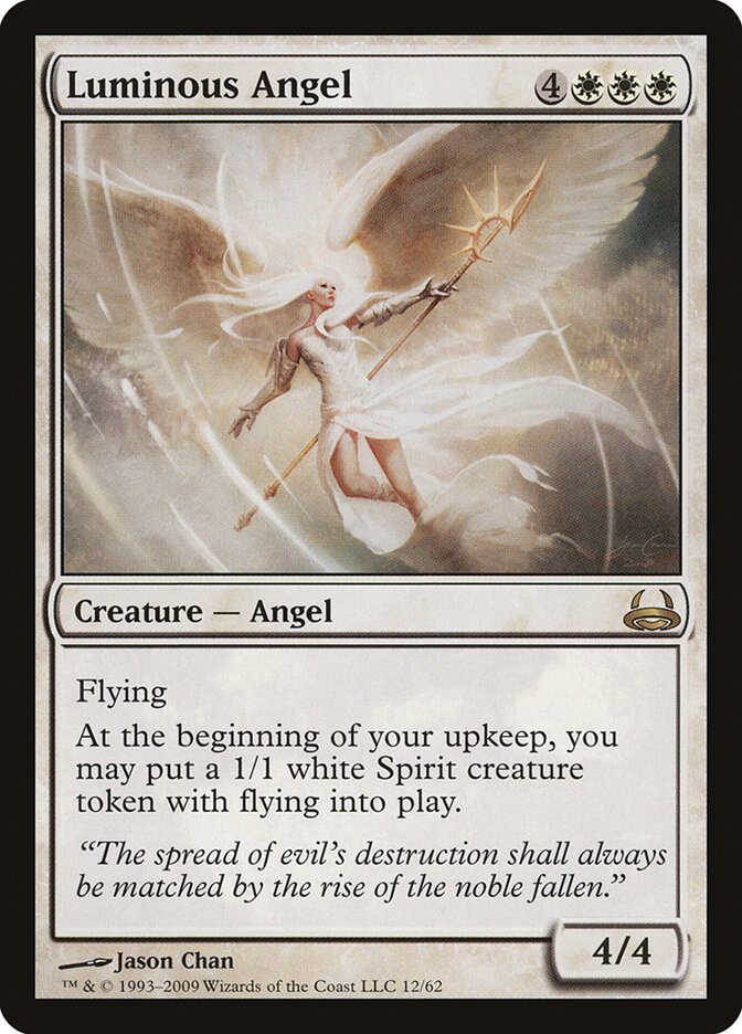Luminous Angel card front