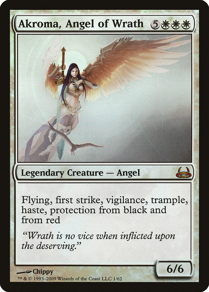 Akroma, Angel of Wrath card front