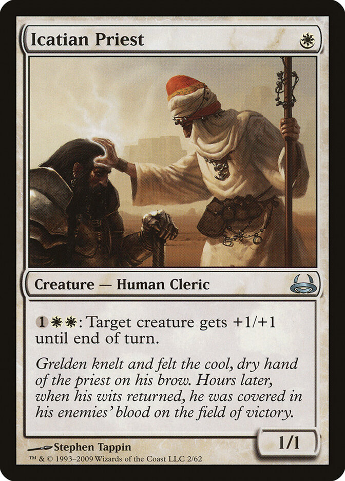 Icatian Priest card front