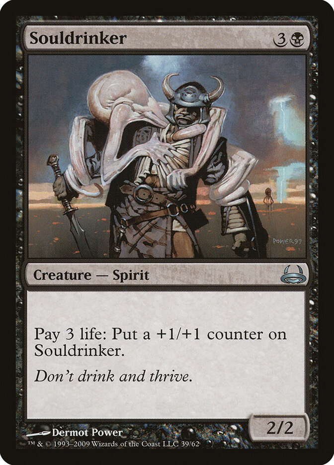 Souldrinker card front