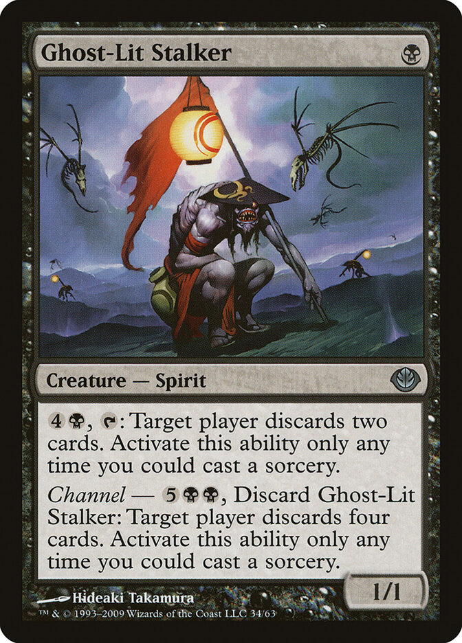 Ghost-Lit Stalker card front