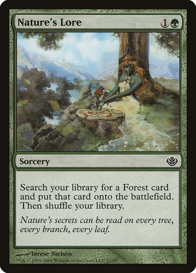 Nature's Lore card front