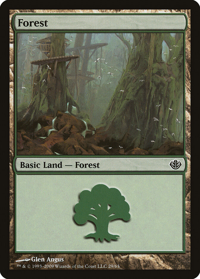 Forest card front