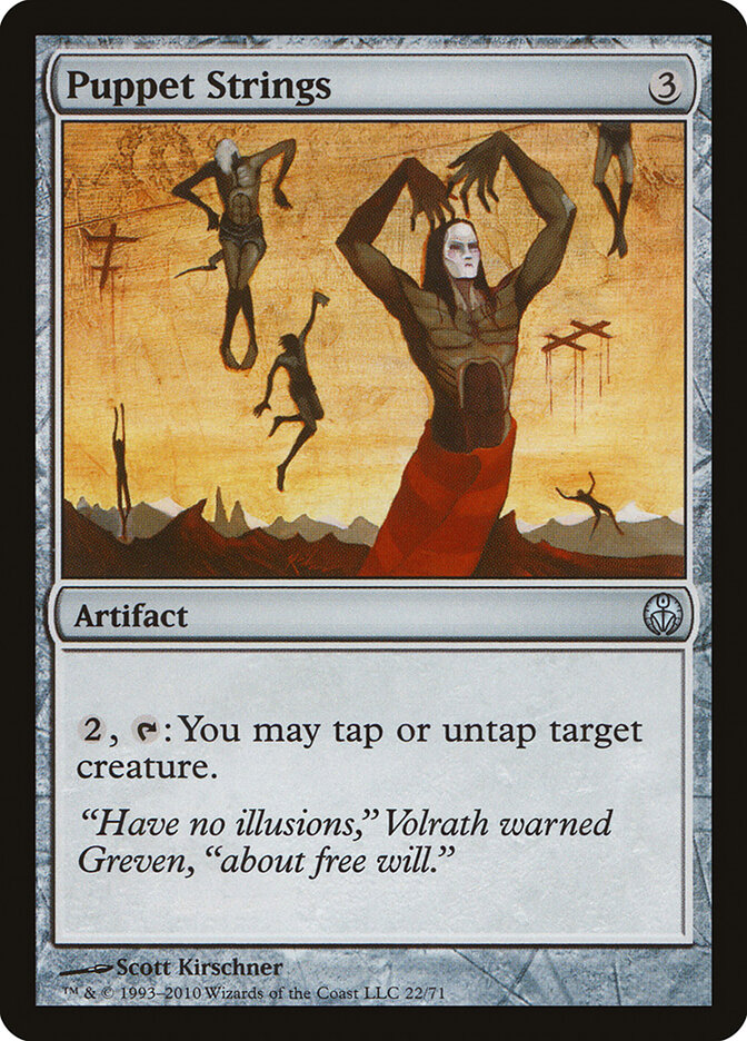Puppet Strings card front