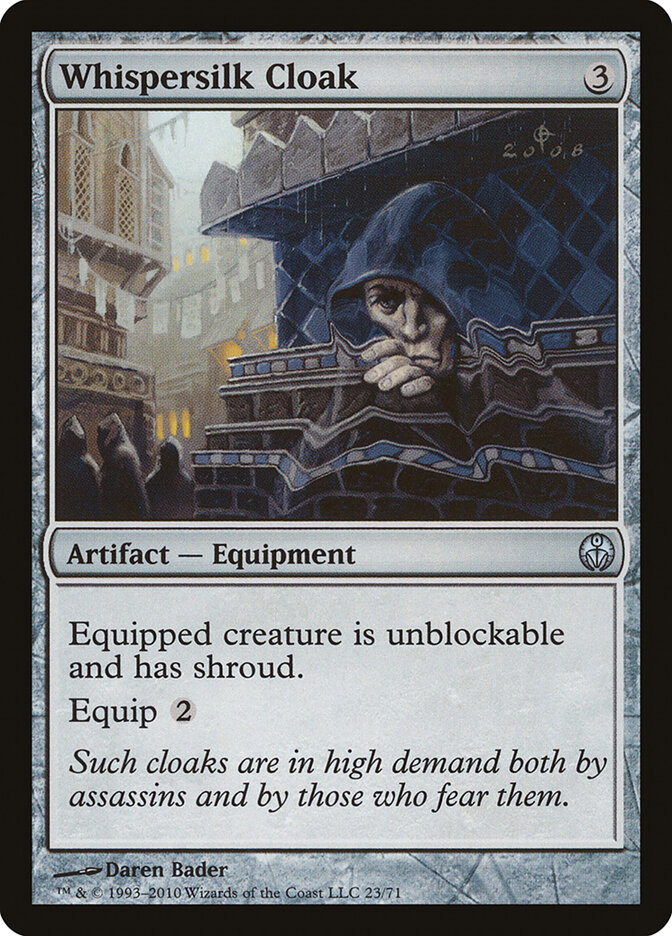 Whispersilk Cloak card front