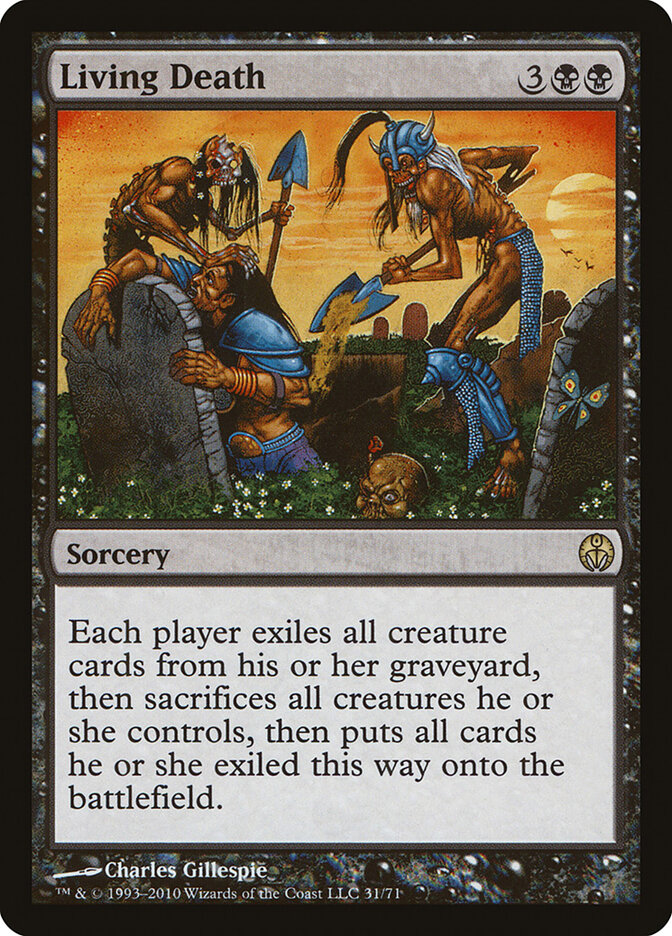 Living Death card front