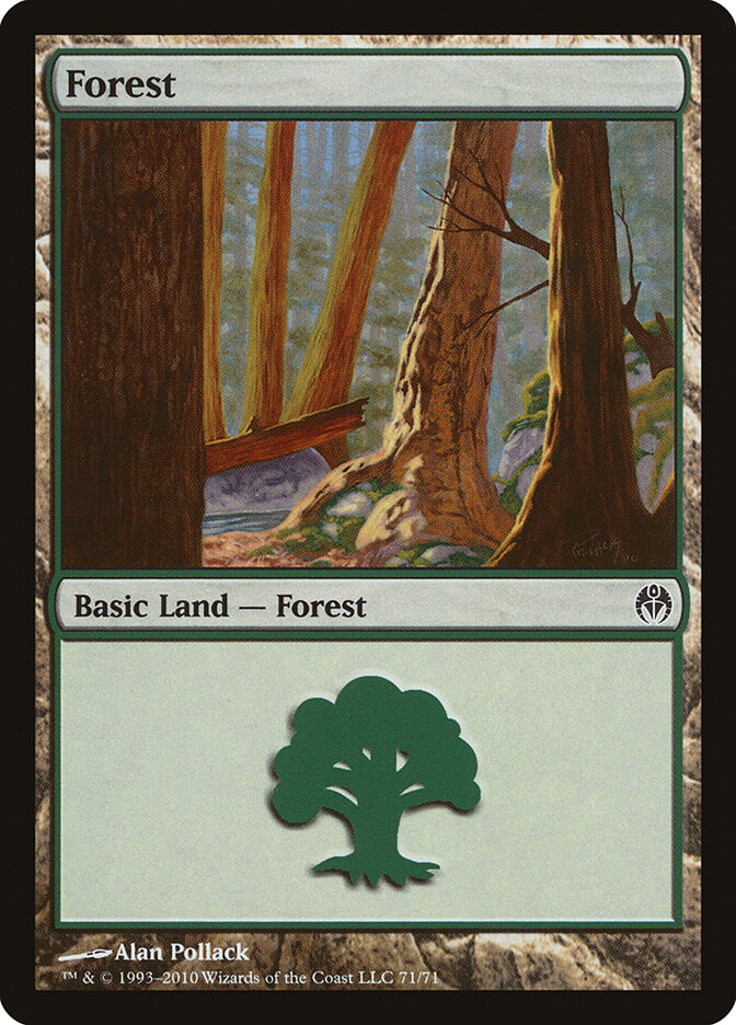 Forest card front