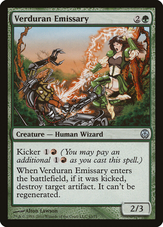 Verduran Emissary card front
