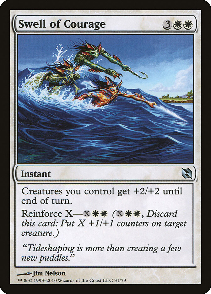 Swell of Courage card front