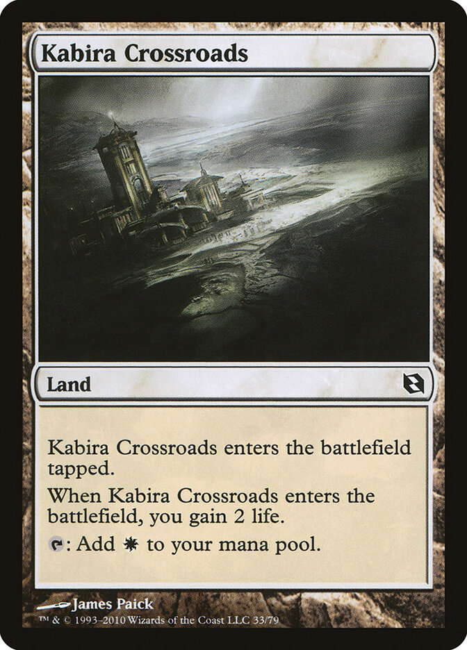 Kabira Crossroads card front