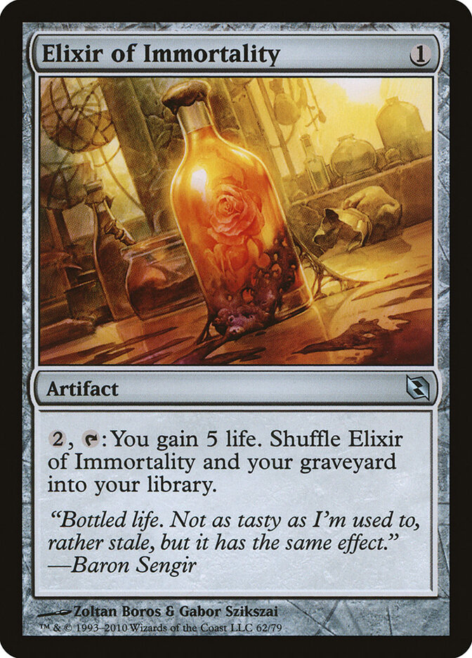 Elixir of Immortality card front