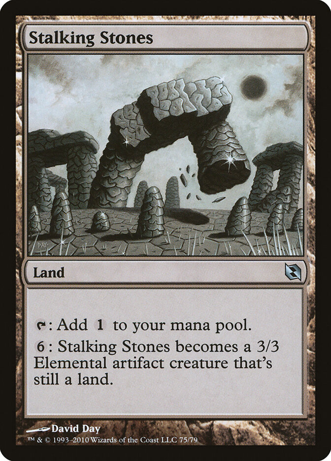 Stalking Stones card front