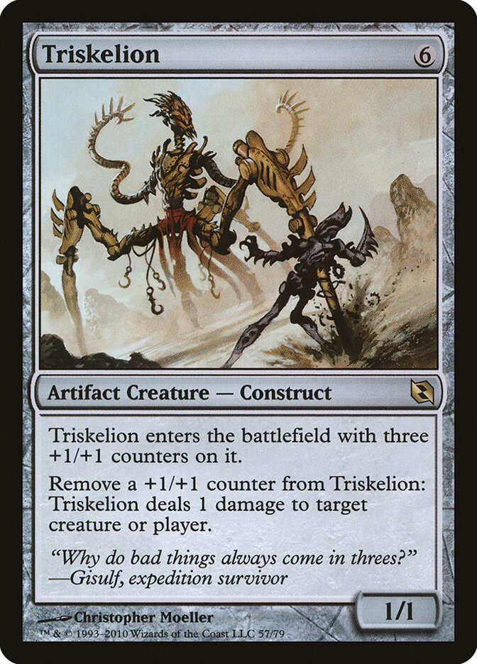 Triskelion card front