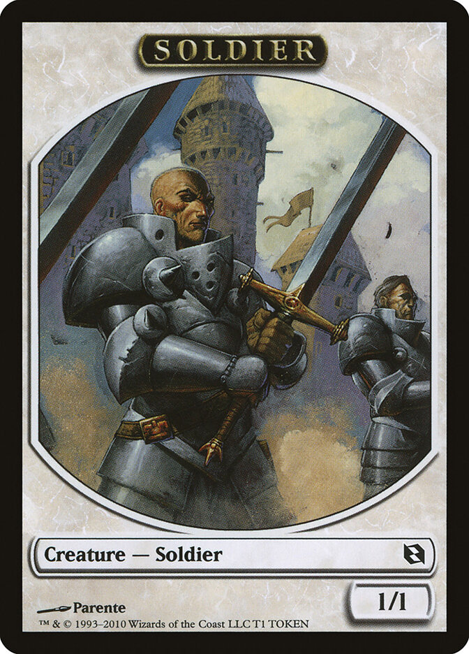 Soldier card front