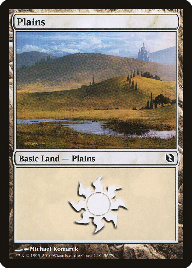 Plains card front