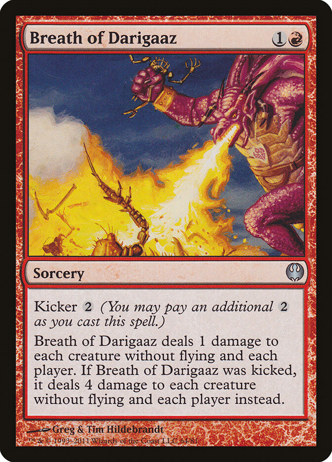 Breath of Darigaaz card front