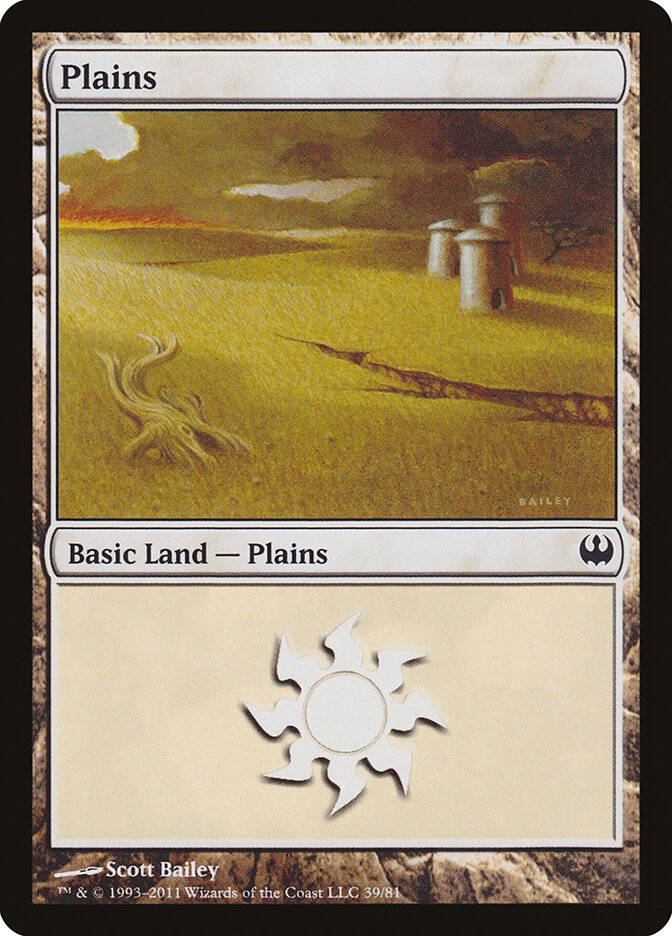 Plains card front