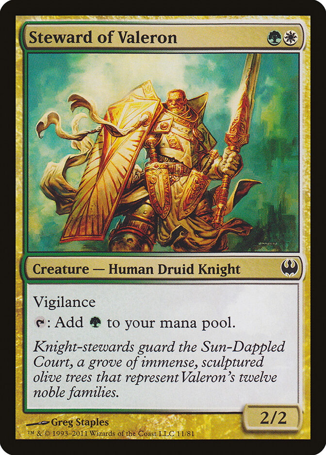 Steward of Valeron card front