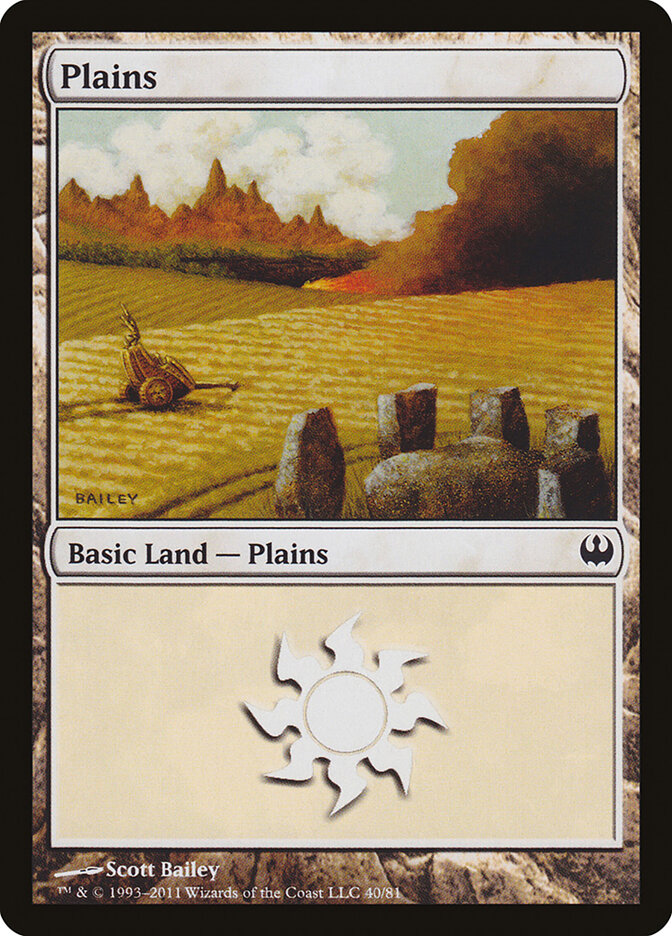Plains card front