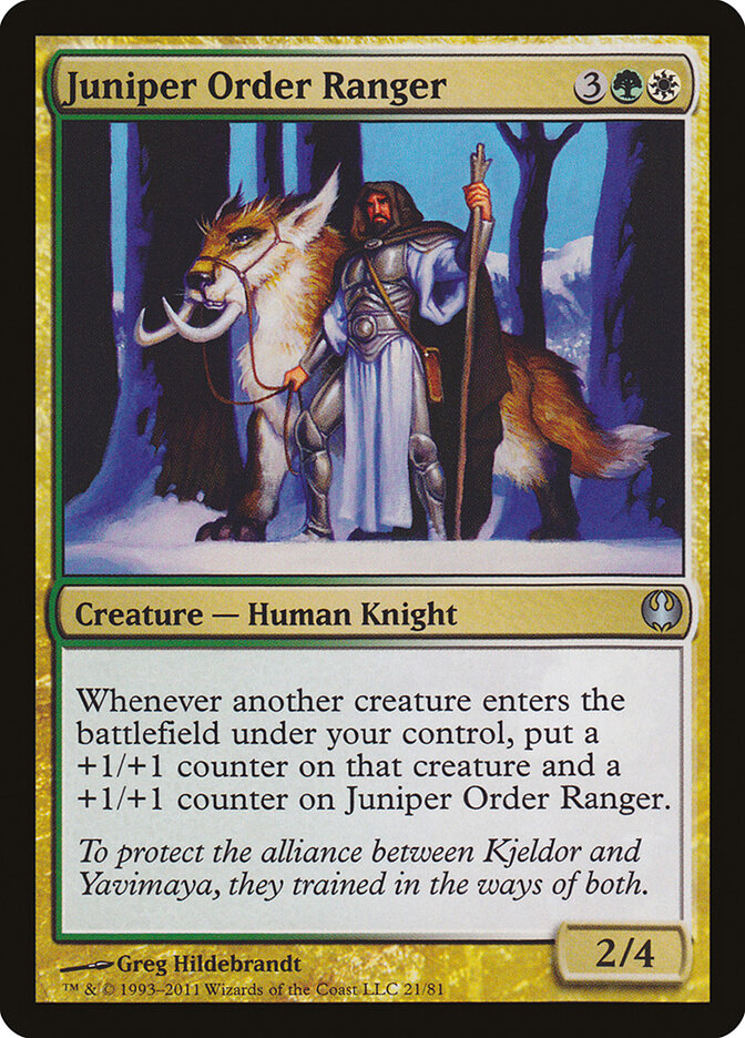 Juniper Order Ranger card front