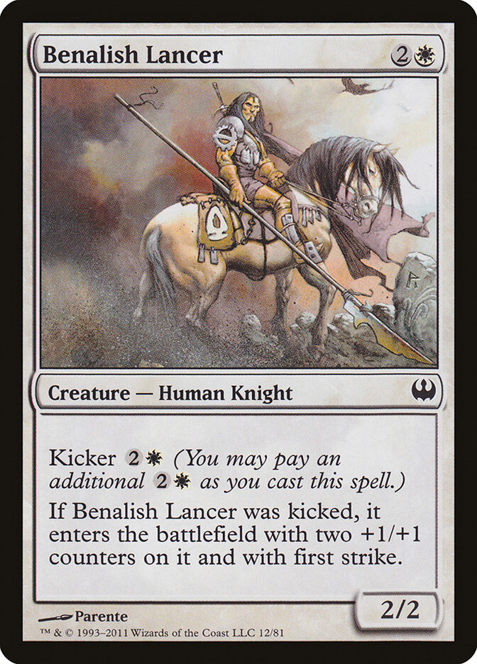 Benalish Lancer card front